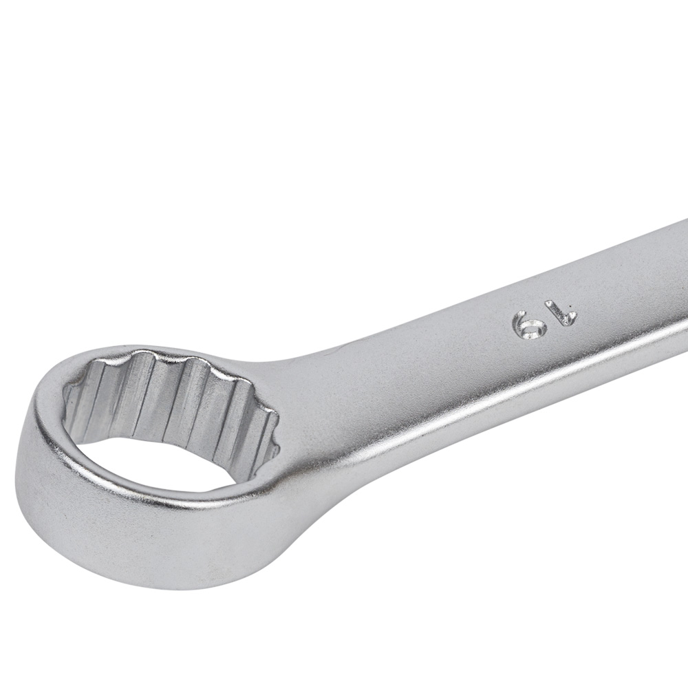 Ключ ріжково-накидний Sigma CrV satine 19 мм