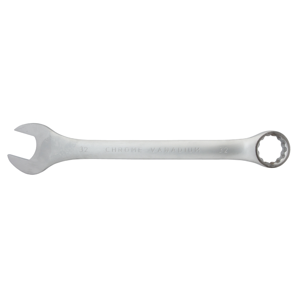 Ключ ріжково-накидний Sigma CrV satine 32 мм з підвісом