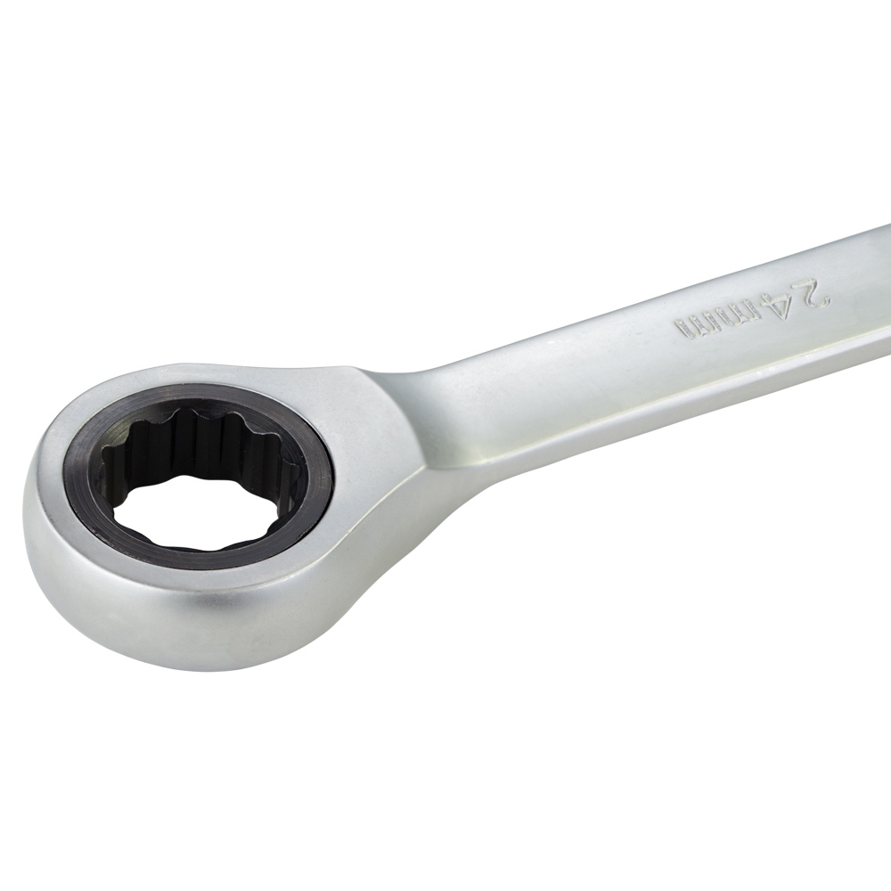 Ключ ріжково-накидний Sigma CrV з тріскачкою 24 мм