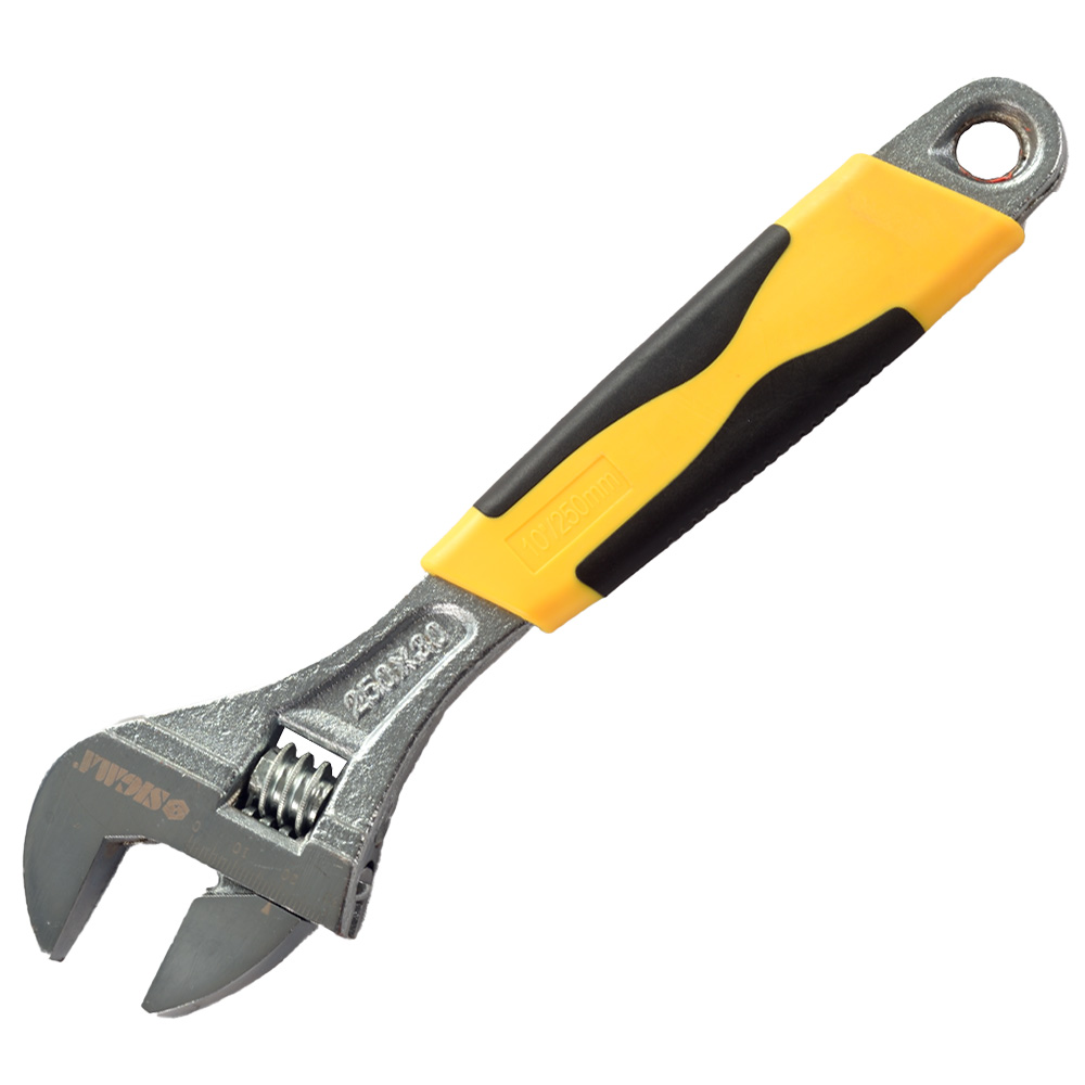 Ключ розвідний Sigma Crv 150 мм (обгумована рукоятка)