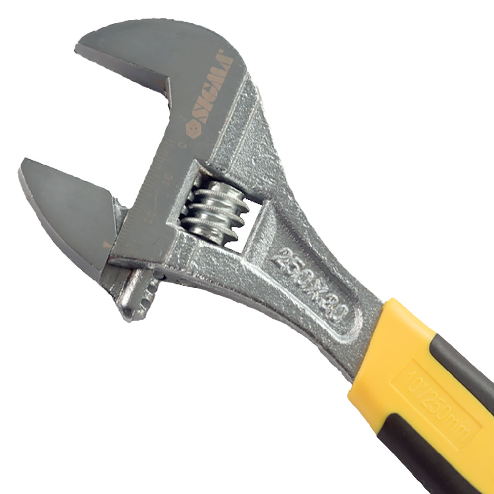 Ключ розвідний Sigma Crv 150 мм (обгумована рукоятка)