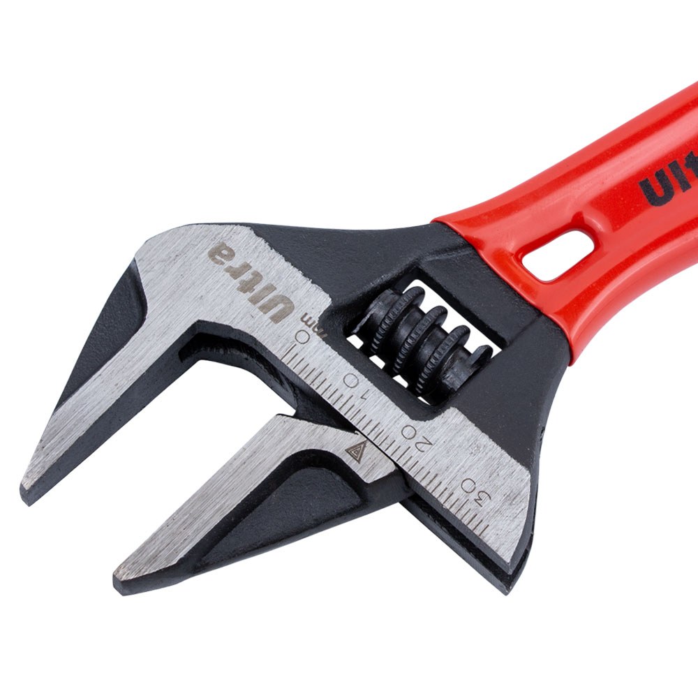 Ключ розвідний Ultra Crv з тонкими губами укорочений 140 мм 0-34 мм