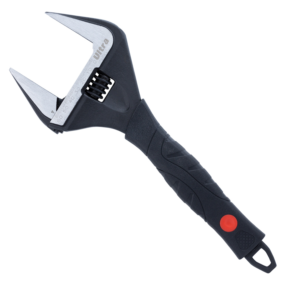 Ключ розвідний Ultra CrV з тонкими губками 310 мм, 0-60 мм