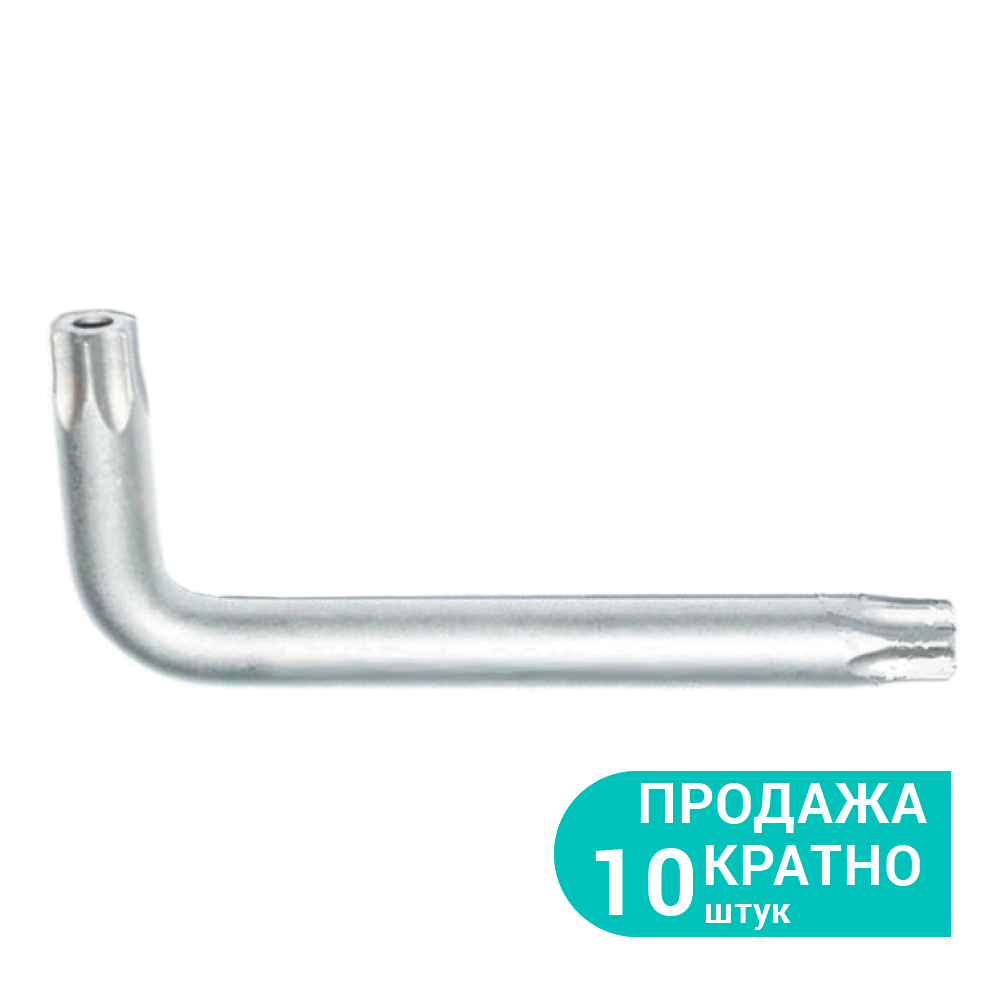 Ключ Sigma Torx CrV з отвором T15 (Ø3.5 мм)