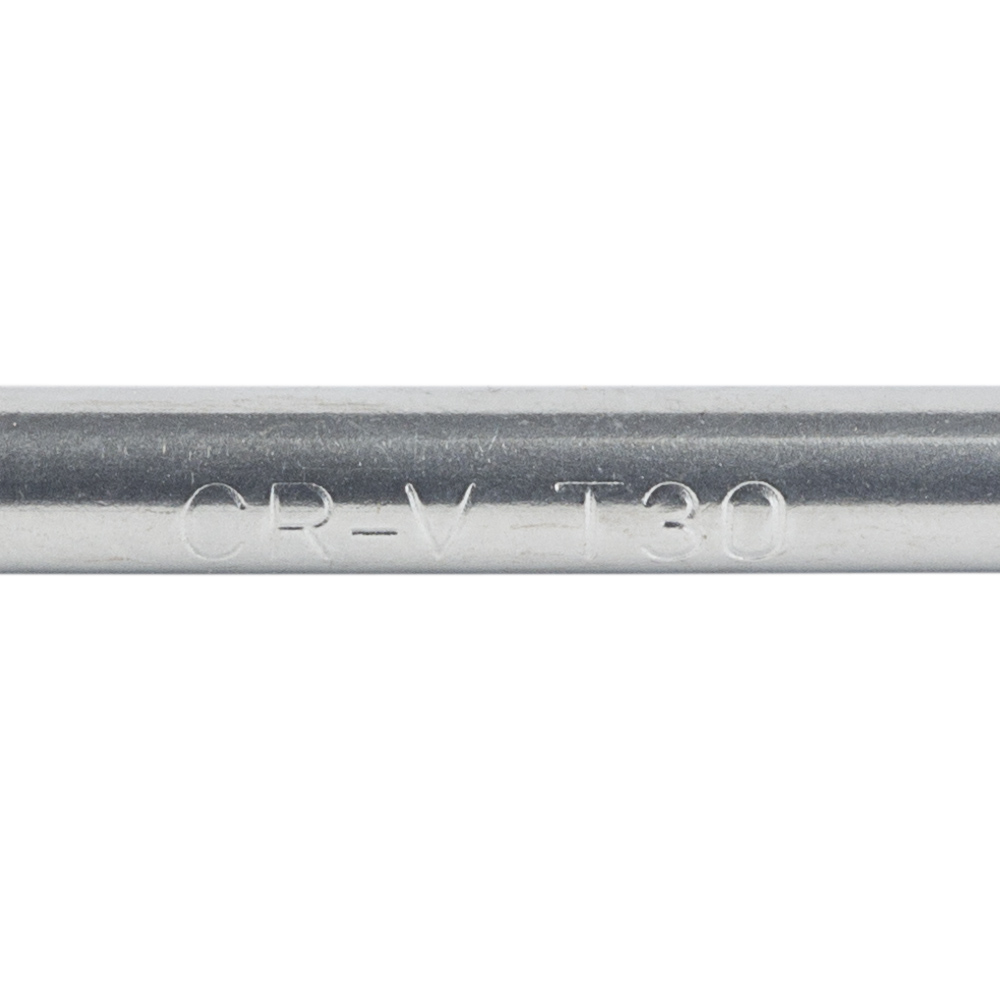 Ключ Sigma Torx CrV с отверстием T30 (Ø6 мм)