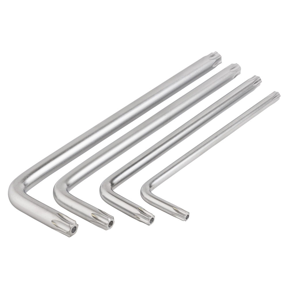 Ключи Grad Torx CrV 9 шт. T10-T50 мм (средние с отверстием)