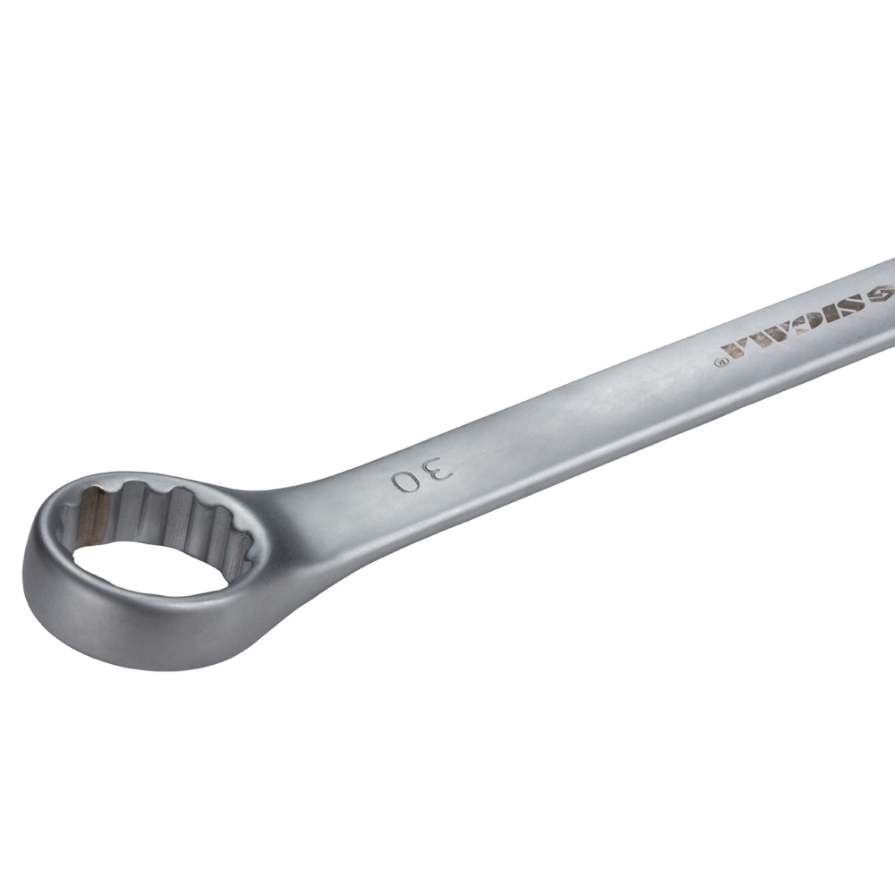 Ключі ріжково-накидні Sigma CrV satine 12 шт 13-32 мм (тк чохол)