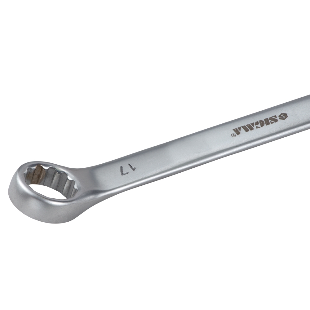 Ключі ріжково-накидні Sigma CrV satine 6 шт 8-17 мм