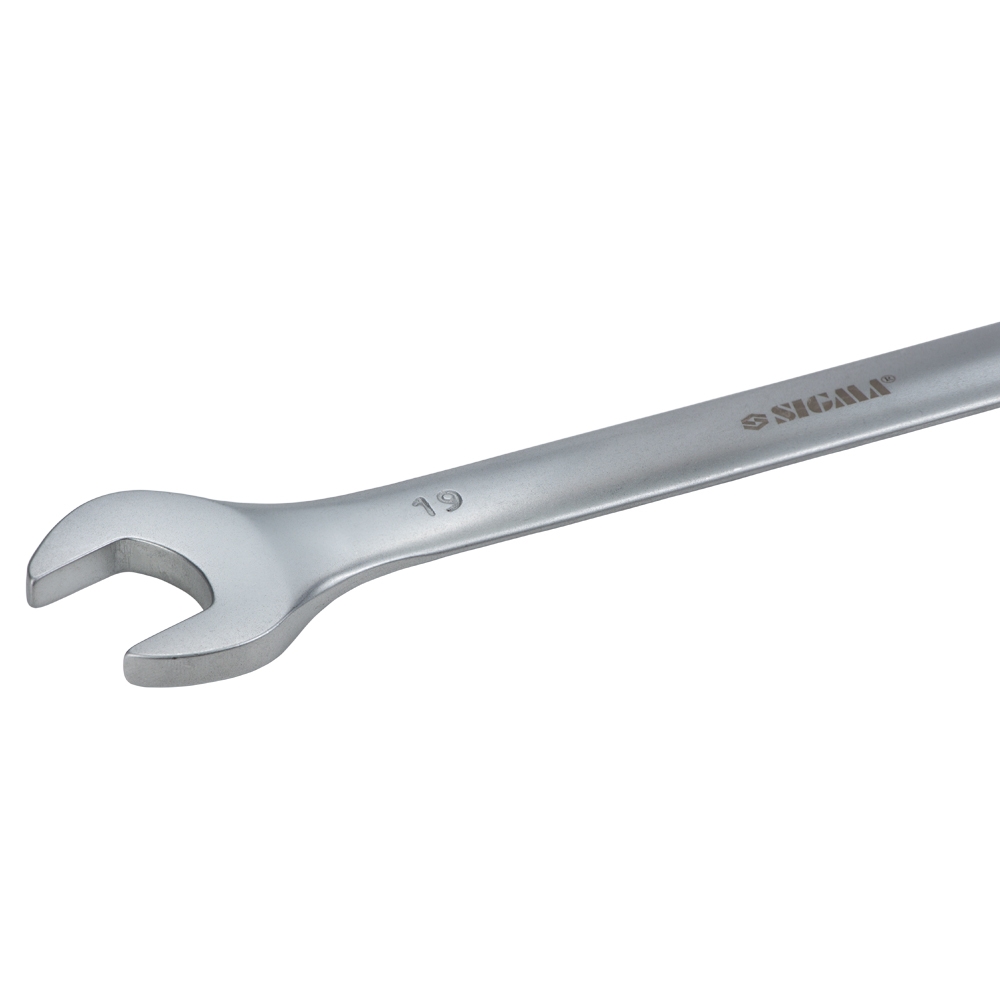 Ключі ріжково-накидні Sigma CrV satine 8 шт 6-19 мм