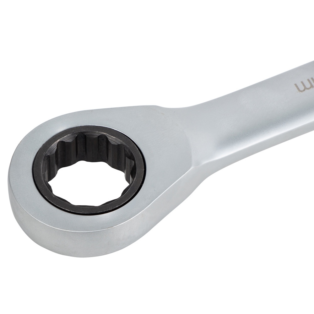 Ключи рожково-накидные Sigma CrV с трещоткой 6 шт (8, 10, 12, 13, 17, 19 мм)