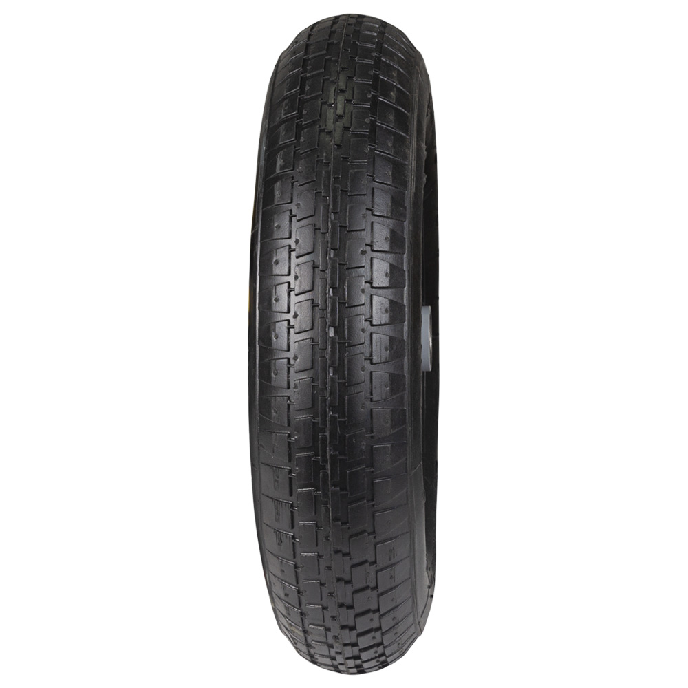 Колесо для тачки Flora пневматичне 15" (4.00-8) 380 x 92 мм вісь Ø16 мм довжина 103 мм