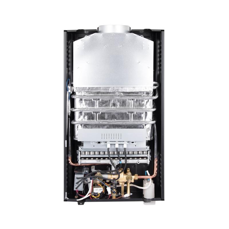 Колонка газовая дымоходная Aquatronic A21 Black 10 л