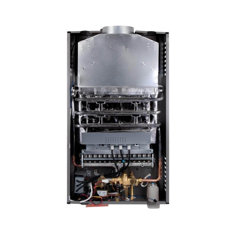 Колонка газовая дымоходная Aquatronic A21 Grey 10 л