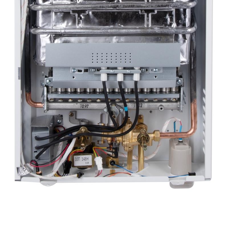 Колонка газовая дымоходная Aquatronic A21 White 10 л