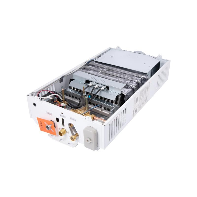 Колонка газовая дымоходная Aquatronic A21 White 10 л