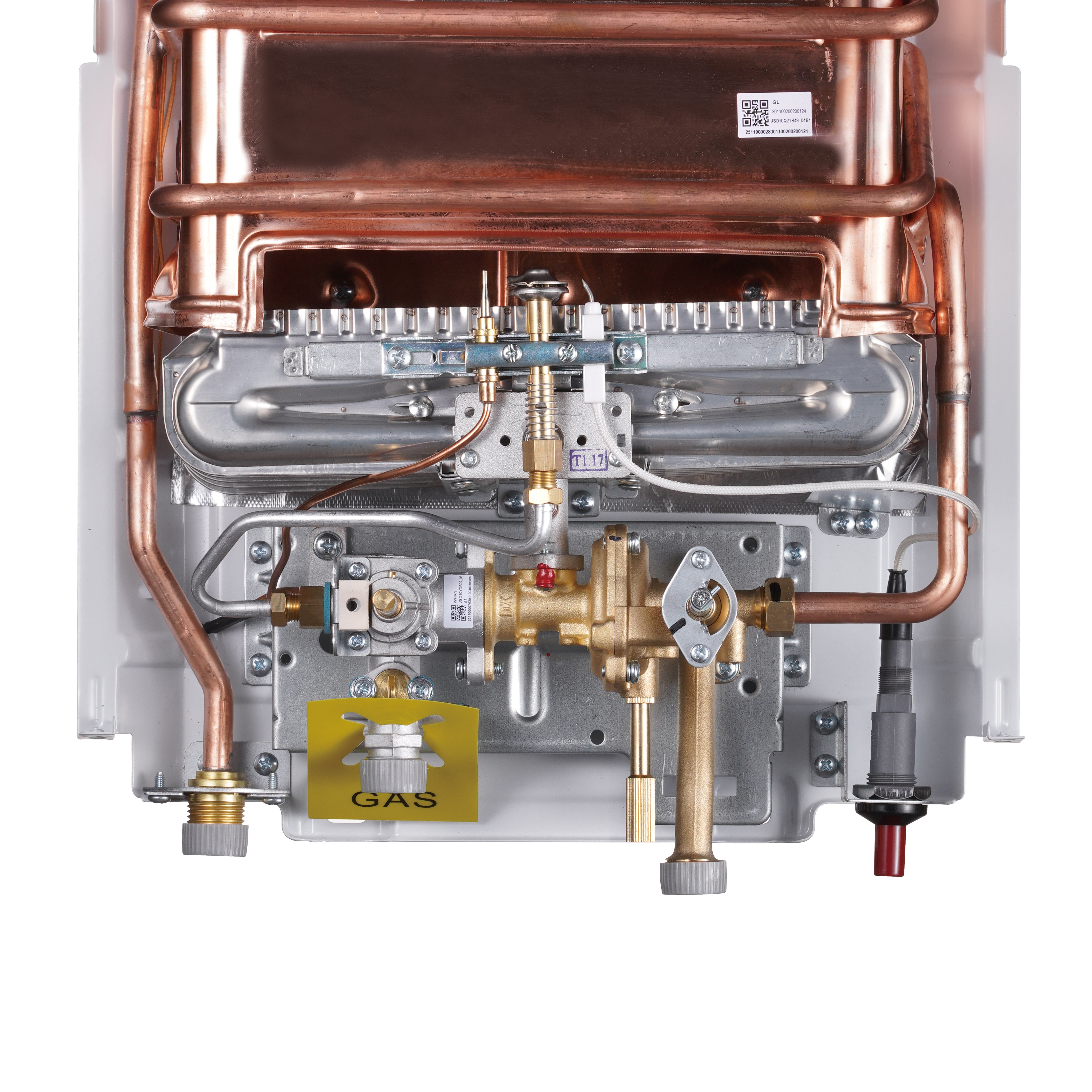 Колонка газовая дымоходная Thermo Alliance 10 л (JSD20-10YD PIEZO)