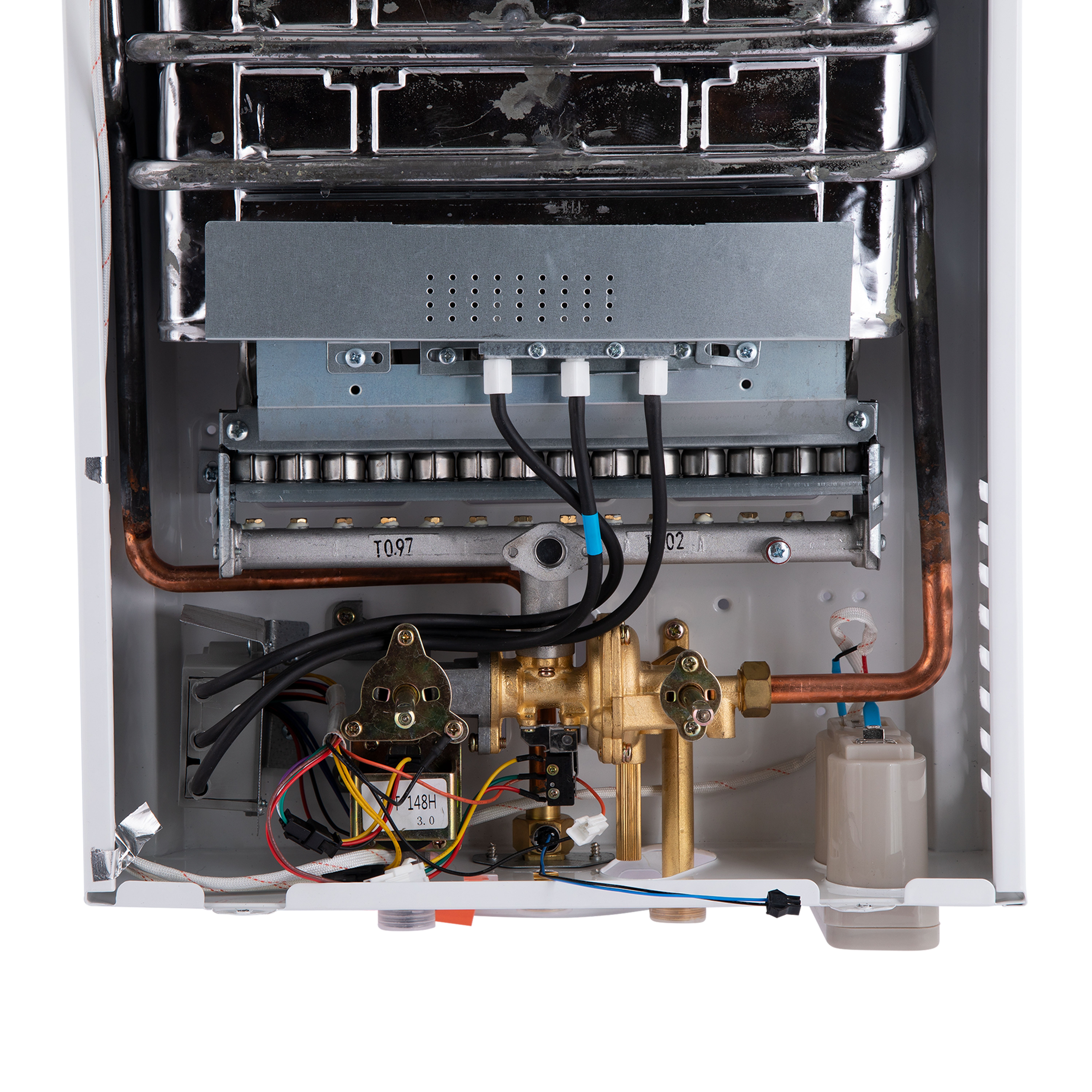 Колонка газовая дымоходная Thermo Alliance White 10 л (JSD20-10CLM)