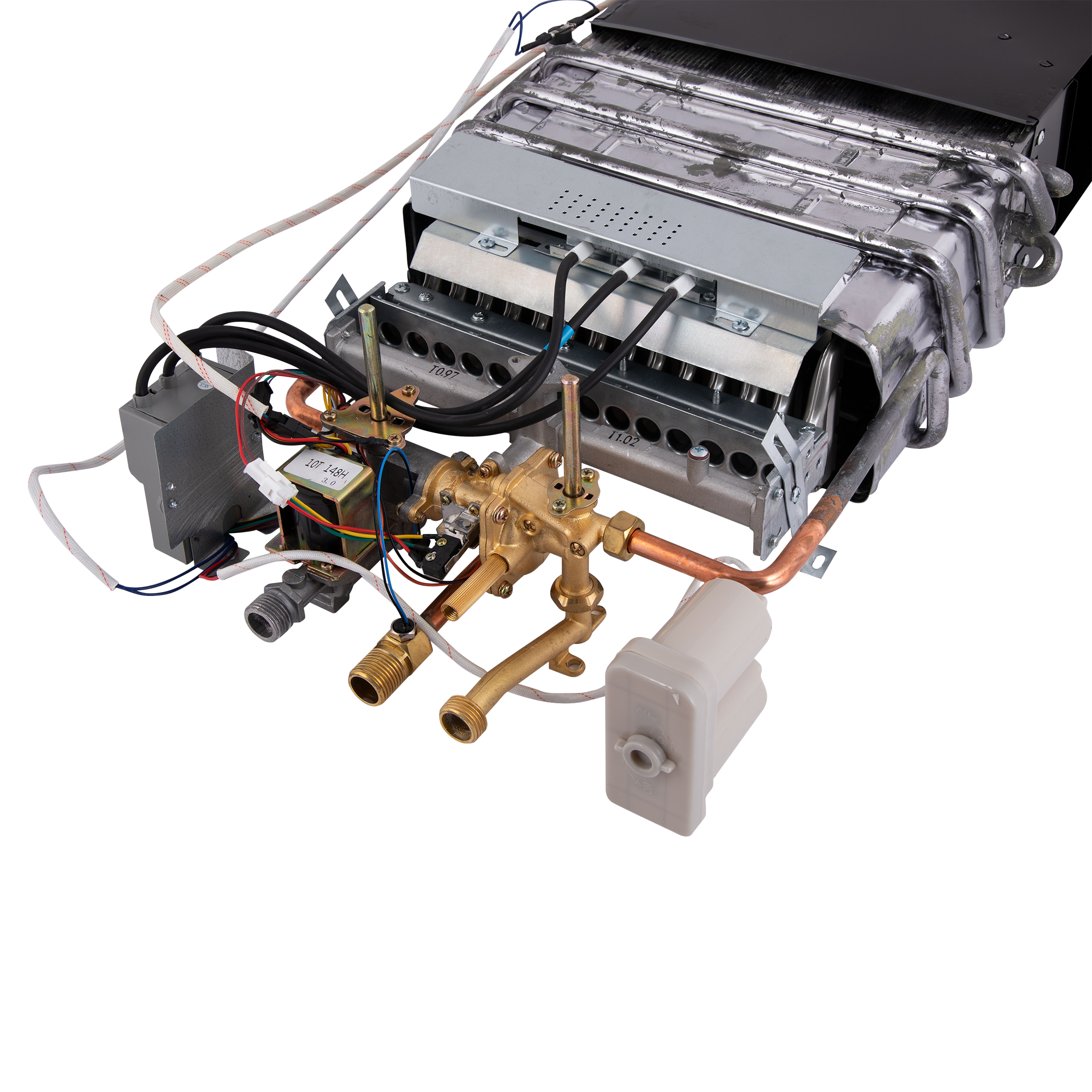 Колонка газовая дымоходная Thermo Alliance White 10 л (JSD20-10CLM)