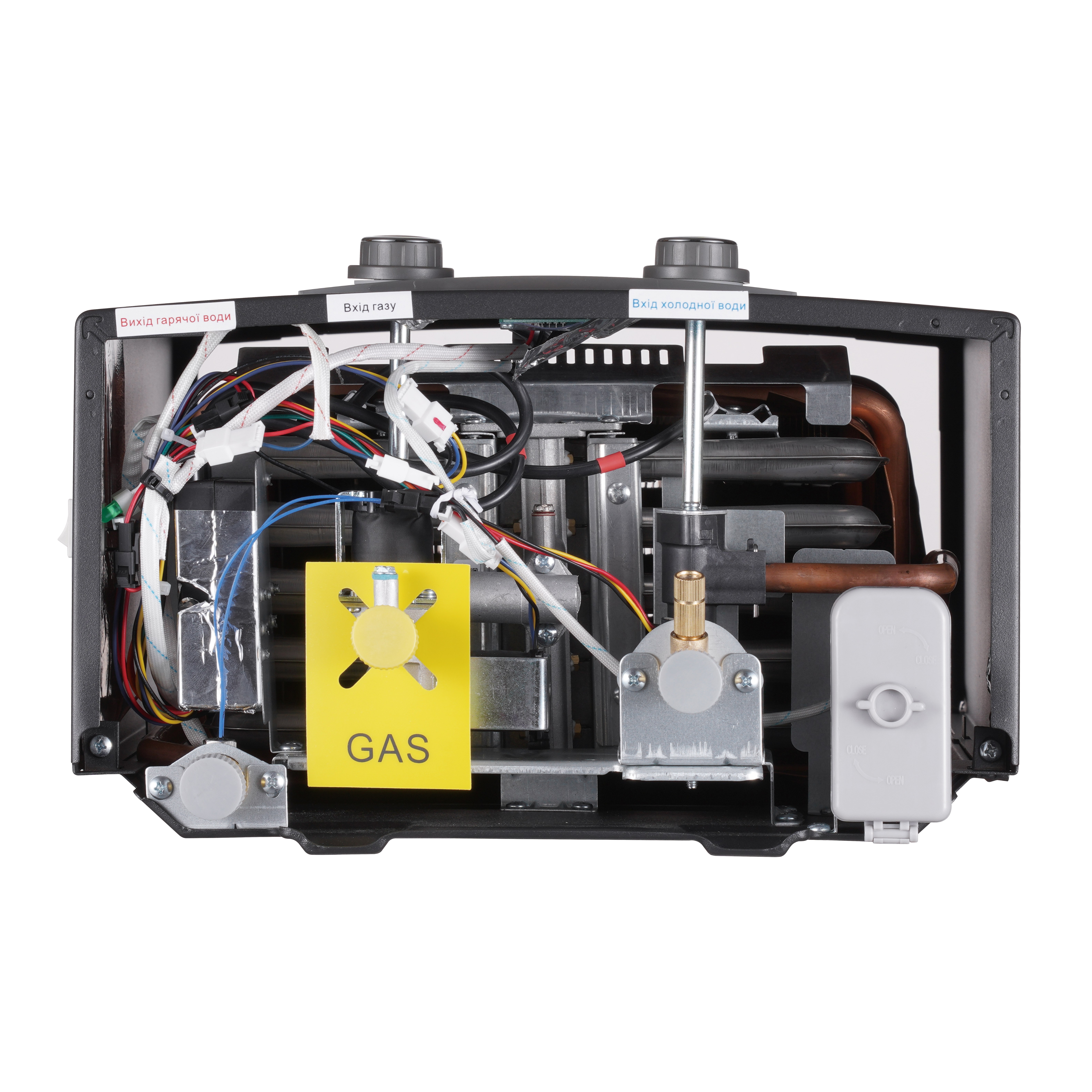 Колонка газовая дымоходная Thermo Alliance Black EURO+ 10 л (JSD20-10NQB)
