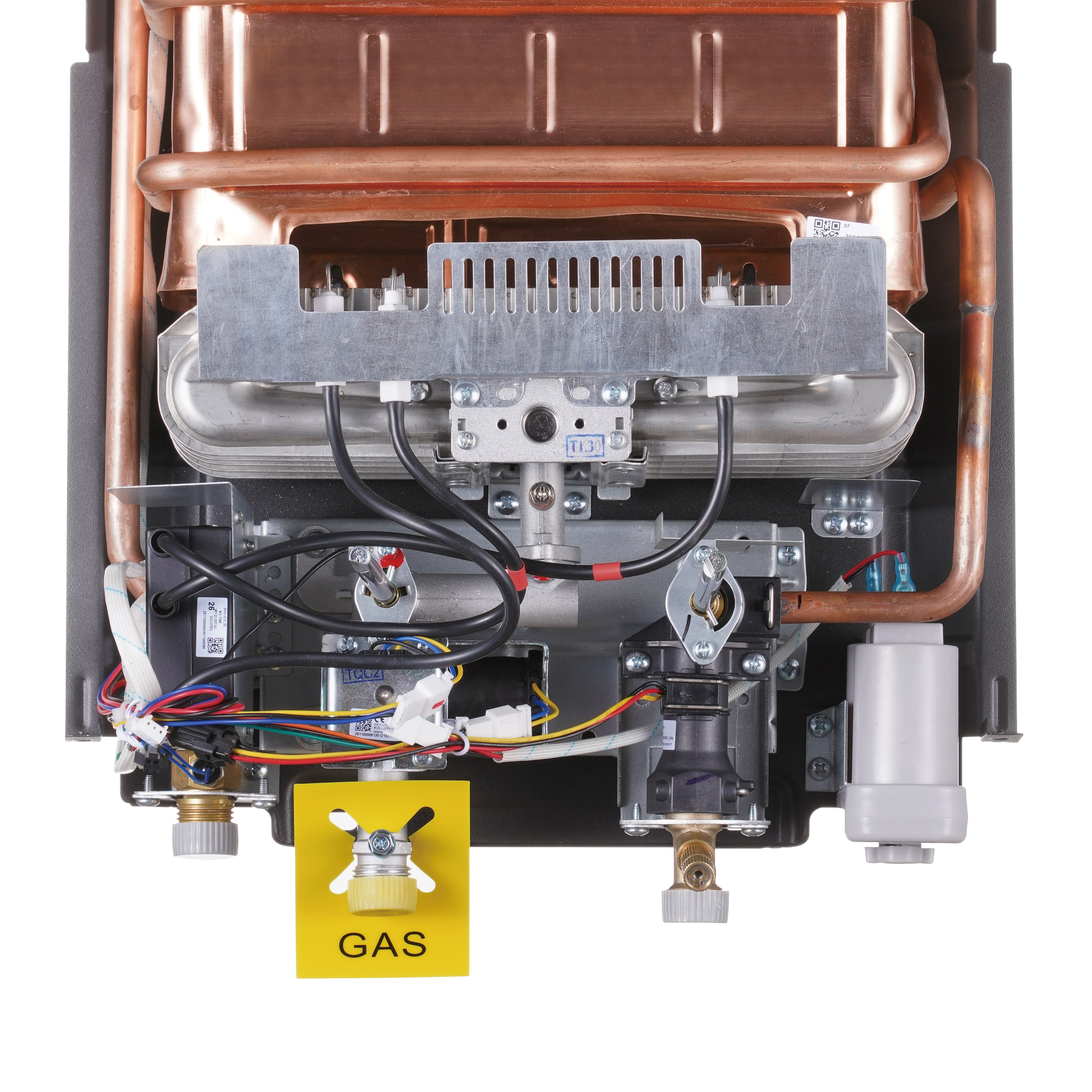 Колонка газовая дымоходная Thermo Alliance Black EURO+ 10 л (JSD20-10NQB)
