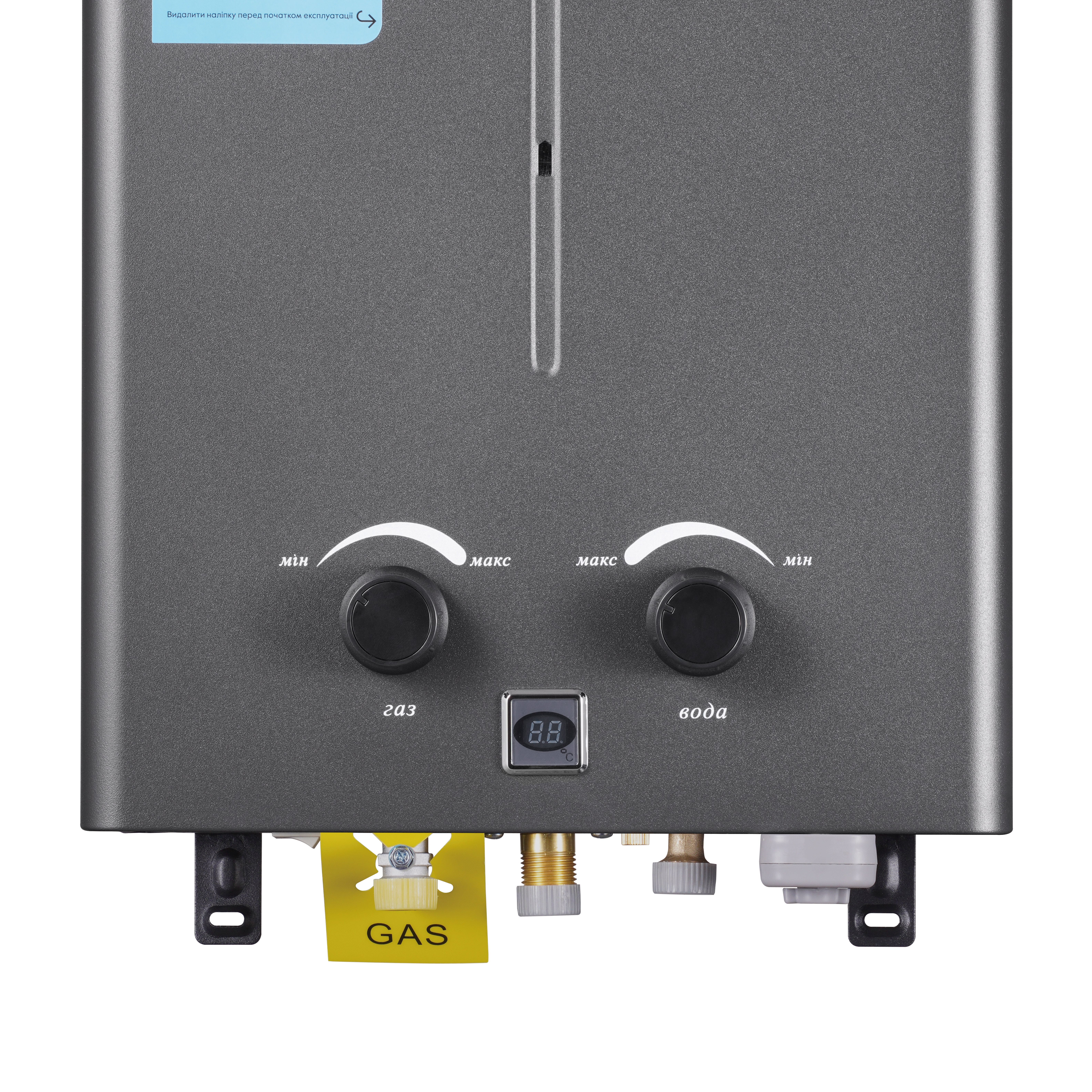 Колонка газовая дымоходная Thermo Alliance Black 10 л (JSD20-10CR)
