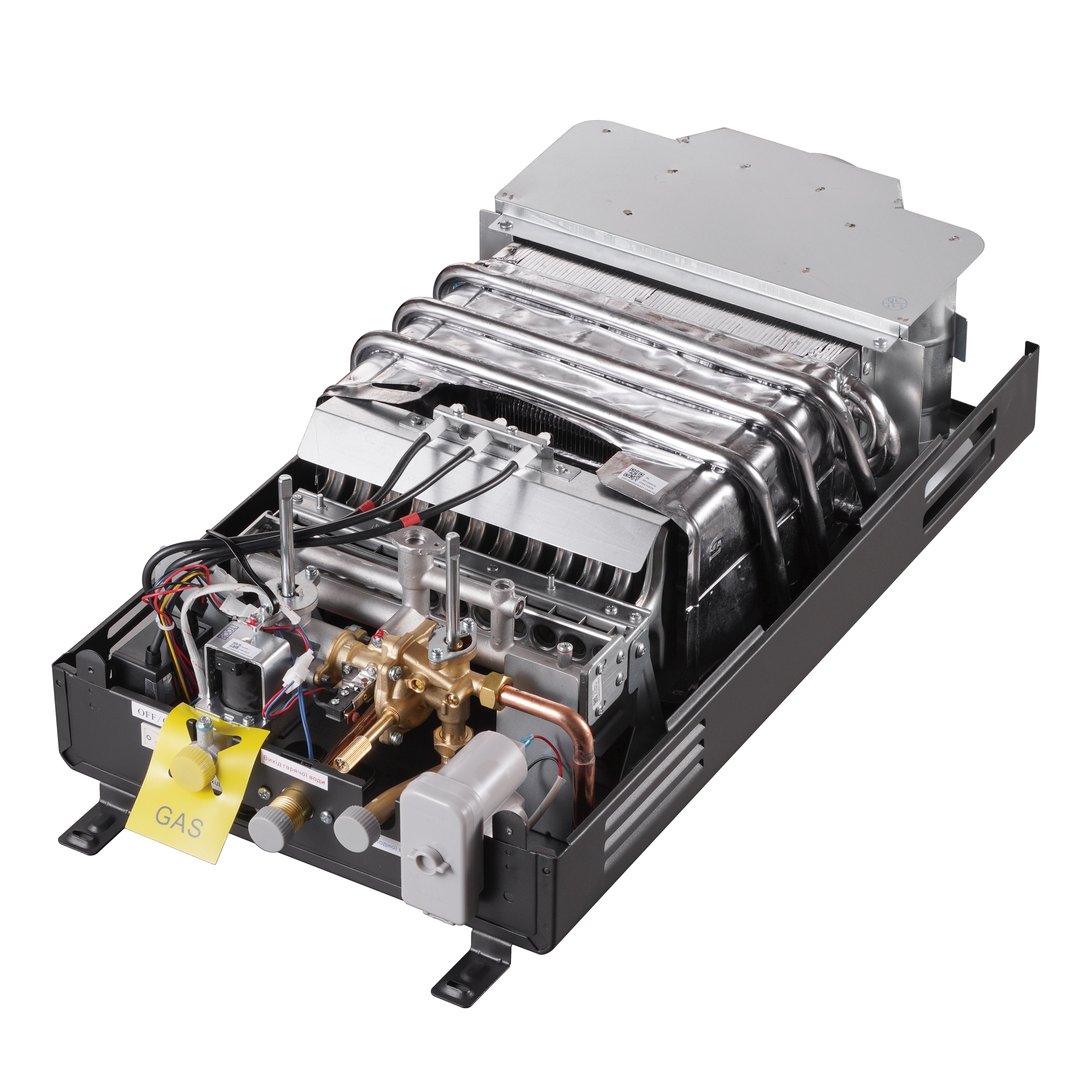 Колонка газовая дымоходная Thermo Alliance Black 10 л (JSD20-10CR)