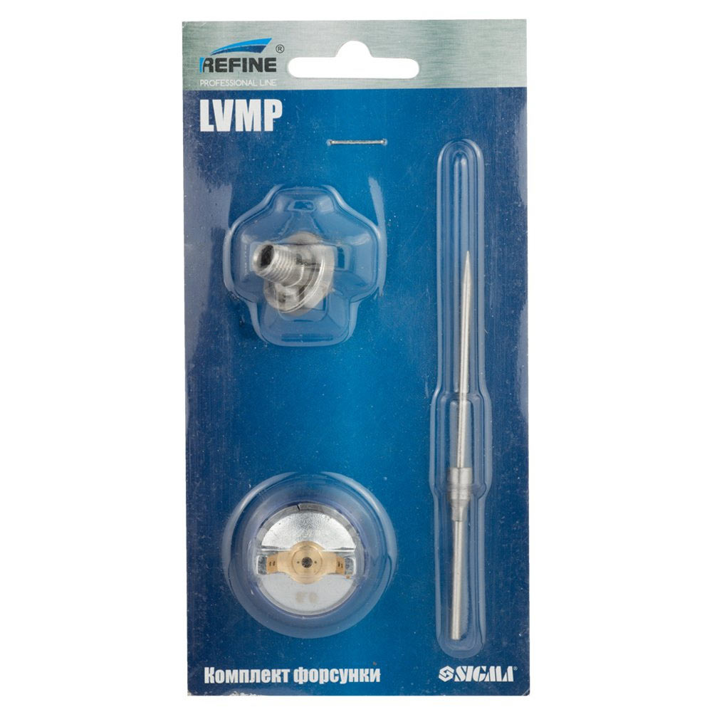 Комплект форсунки Sigma Refine LVMP Ø0.8 мм для 6814121, 6814131, 6814141, 6814111