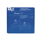 Комплект кранов Thermo Alliance Standart 1/2" Н для полотенцесушителя угловой черный (SF395W15B)