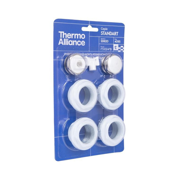 Комплект на радиатор Thermo Alliance Standart 3/4" х 1" (SD11120)