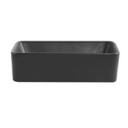 Комплект Qtap Tern Anthracite 3 в 1: унитаз подвесной Ultra Quiet + биде подвесное + раковина накладная (QTTERAN49161)