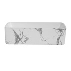 Комплект Qtap Tern Marble 3 в 1: унітаз підвісний Ultra Quiet + біде підвісне + раковина накладна (QTTERMR49164)