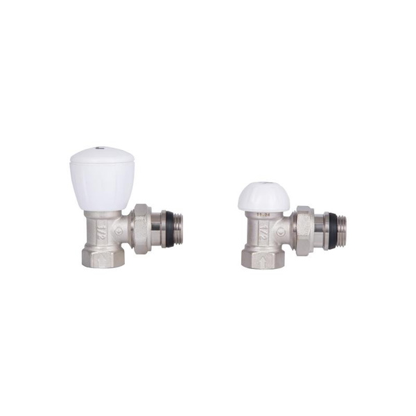 Комплект кранов радиаторных Thermo Alliance Standart 1/2"ВН угловой (TAS232W15)