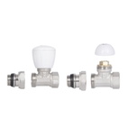 Комплект кранов радиаторных Thermo Alliance Standart 1/2" ВН прямой (TAS230W15)