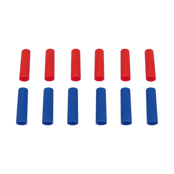 Комплект захисних втулок Thermo Alliance Standart на теплоізоляцію для труби 16 мм (червона/синя, 12 шт) + наліпки