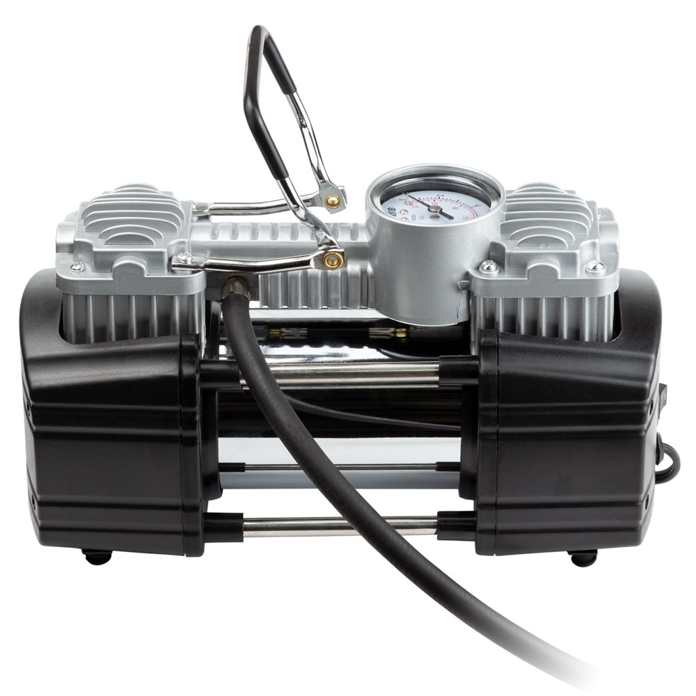 Компрессор автомобильный Sigma 12В 300Вт 25А 60л/мин 10бар сумка переходник на клеммы