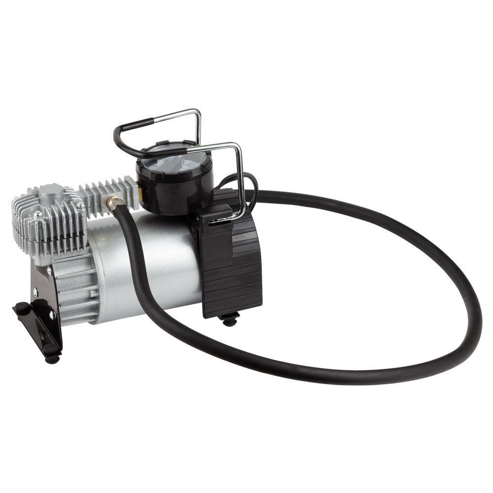 Компрессор автомобильный Sigma автостоп 12В 180Вт 15А 35л/мин 10бар сумка, переходник на клеммы