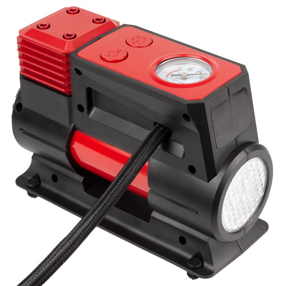 Компрессор автомобильный Ultra 12В 180Вт 15А 40л/мин 10бар с фонариком сумка