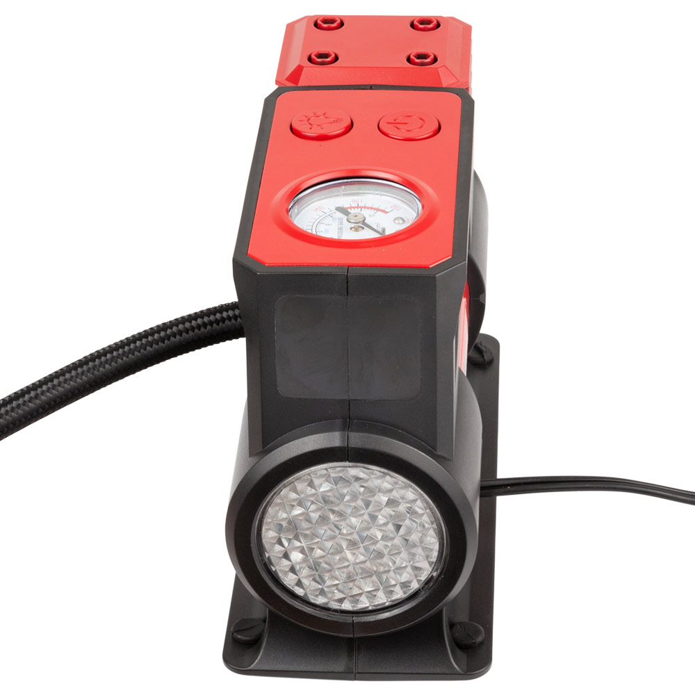 Компрессор автомобильный Ultra 12В 180Вт 15А 40л/мин 10бар с фонариком сумка