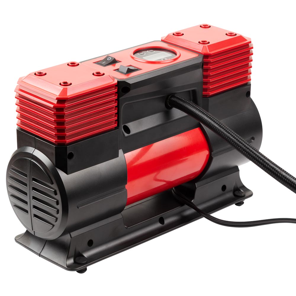 Компрессор автомобильный Ultra автостоп 12В 200Вт 16А 65л/мин 10бар с фонариком сумка