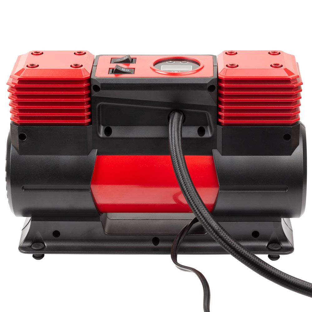 Компрессор автомобильный Ultra автостоп 12В 200Вт 16А 65л/мин 10бар с фонариком сумка