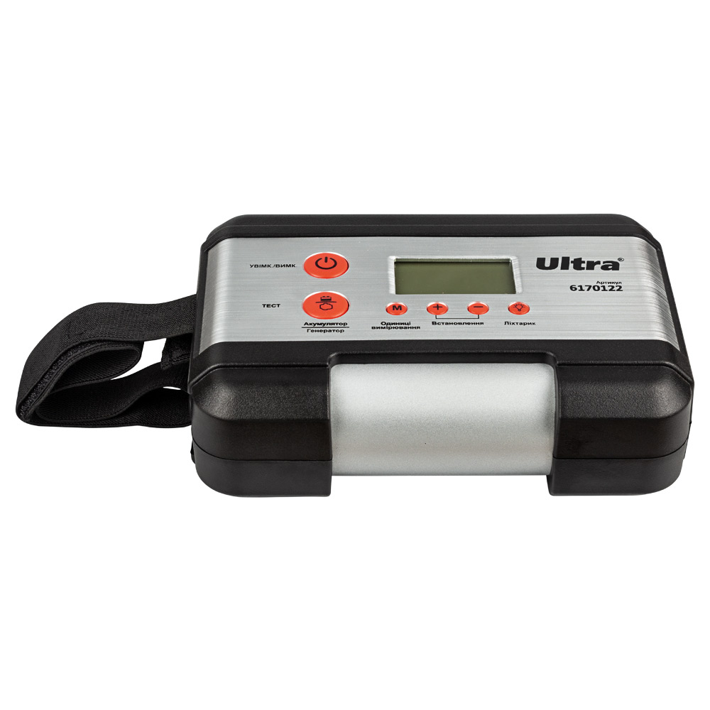 Компрессор автомобильный Ultra с электронным дисплеем 12В 180Вт 15А 45л/мин 10бар
