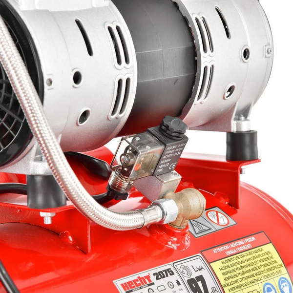Компрессор безмасляный Hecht 2075 750 Вт 132 л/мин 8 бар