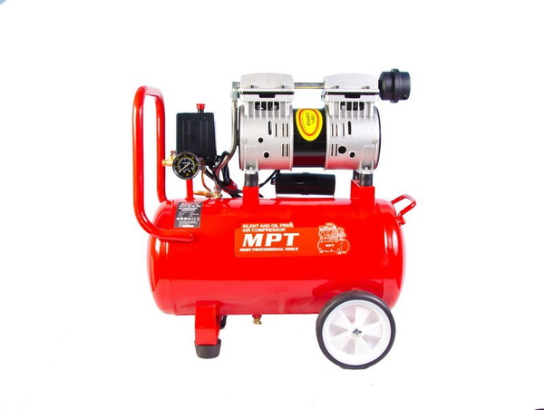 Компрессор бесшумный MPT PROFI OIL FREE MAC80243S 800 Вт
