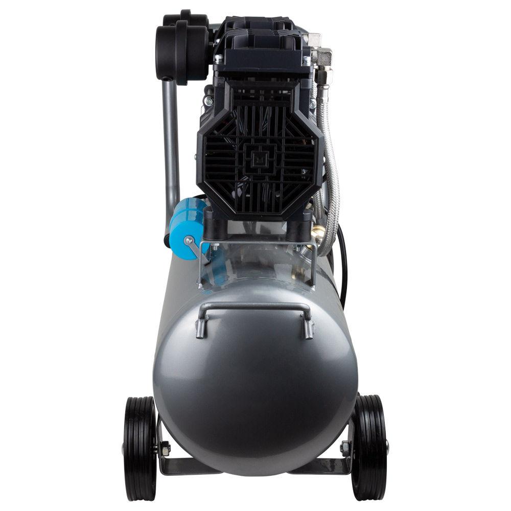 Компрессор Sigma двухцилиндровый безмасляный 1.5кВт 209л/мин 8бар 30л