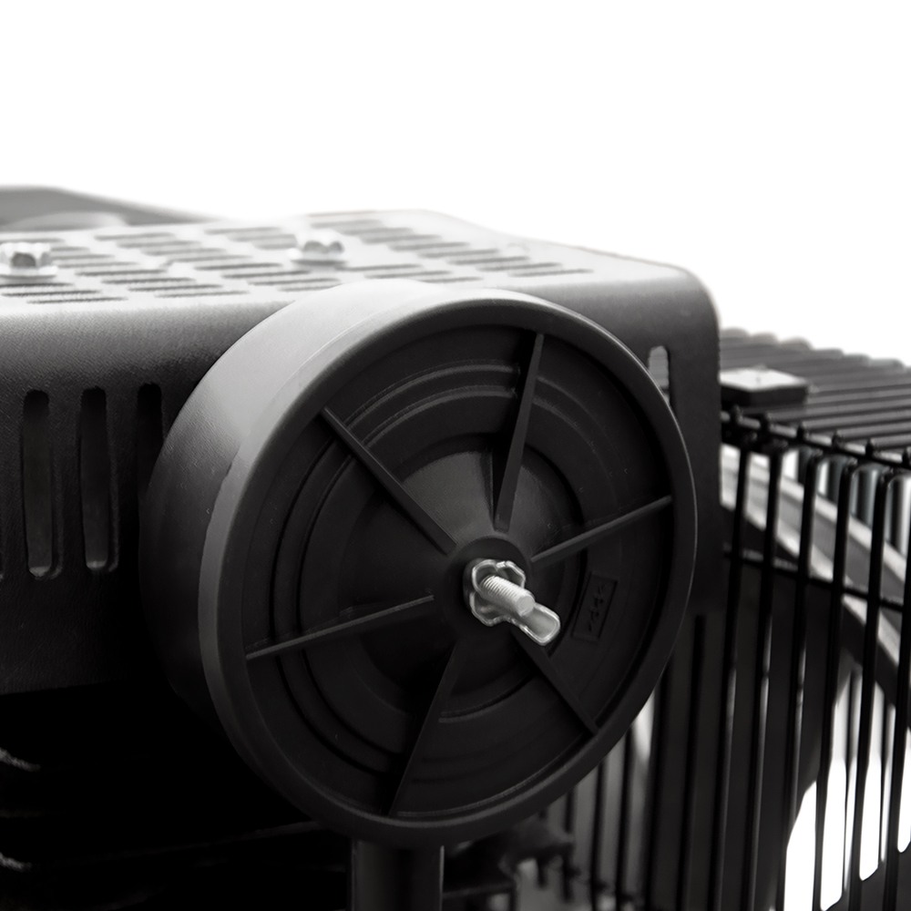 Компрессор Sigma двухцилиндровый ременный (II) 2.5кВт 335л/мин 10бар 50л (2 крана)