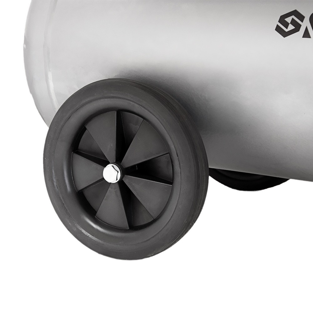 Компрессор Sigma двухцилиндровый (V) 2.5кВт 455л/мин 10бар 50л (2 крана)