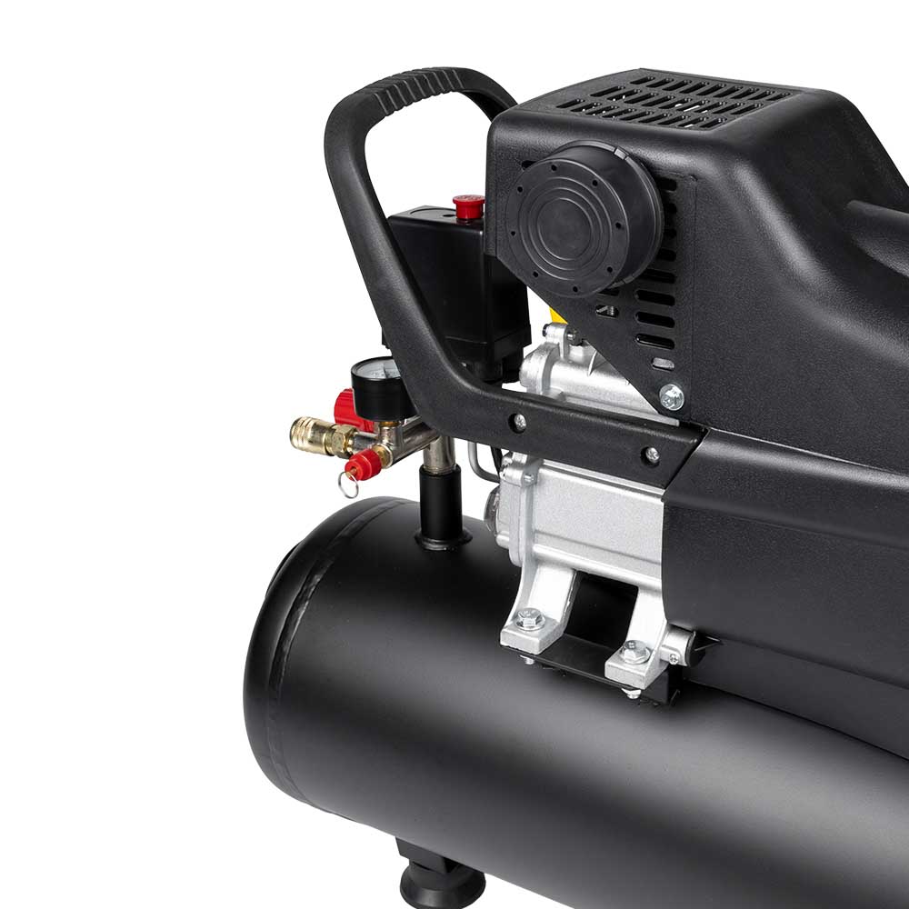 Компрессор Sigma одноцилиндровый 1.8кВт 230л/мин 8бар 24л (2 крана)