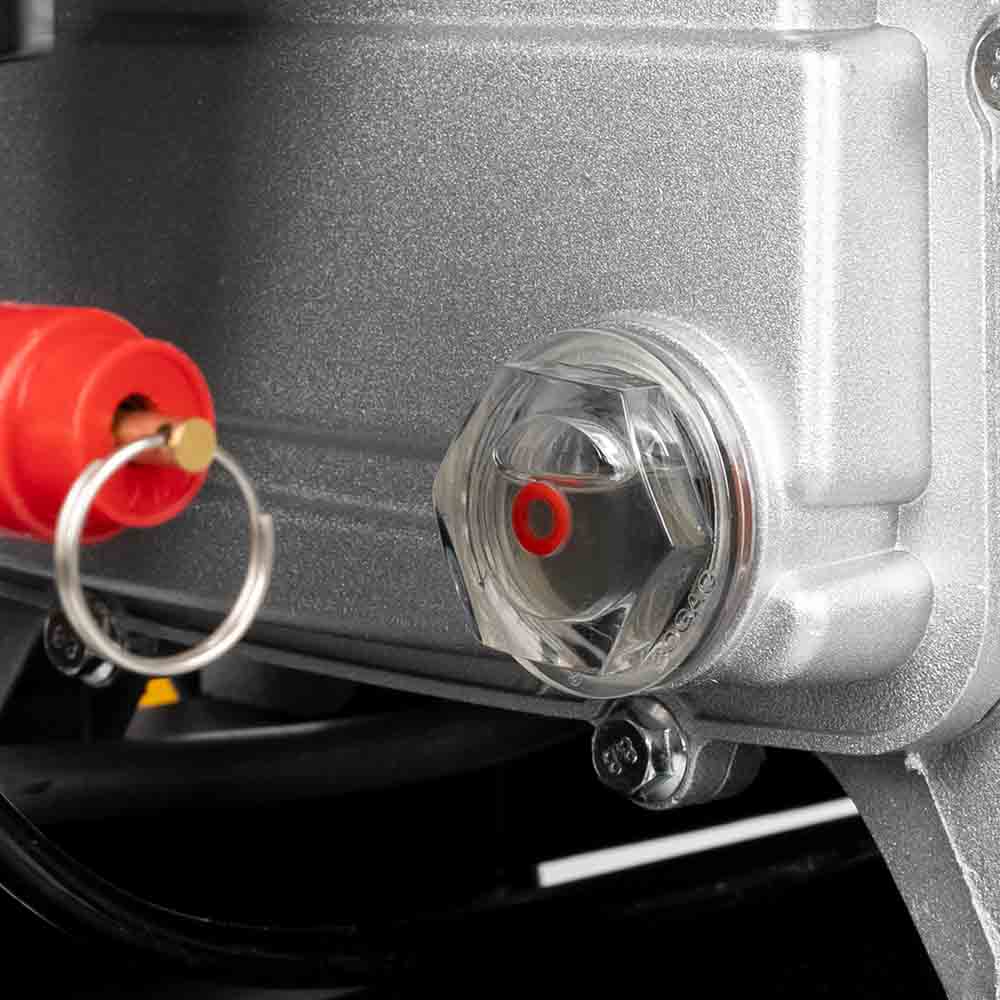 Компрессор Sigma одноцилиндровый 1.8кВт 230л/мин 8бар 24л (2 крана)