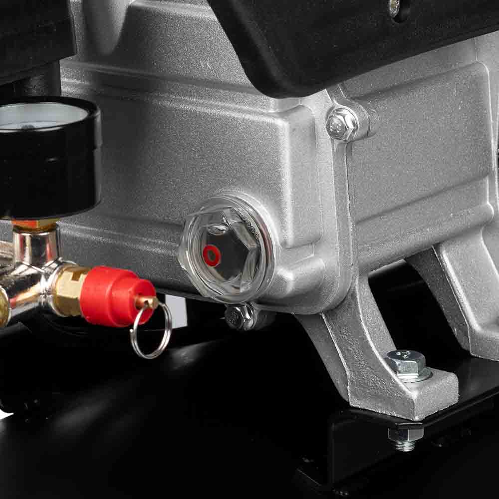 Компрессор Sigma одноцилиндровый 1.8кВт 230л/мин 8бар 50л (2 крана)