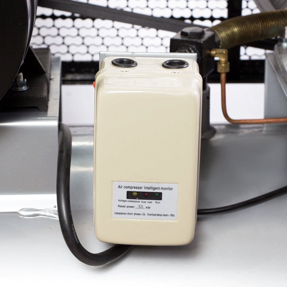 Компрессор Sigma трехцилиндровый ременный (W) 380В 5.5кВт 865л/мин 10бар 200л 2 крана